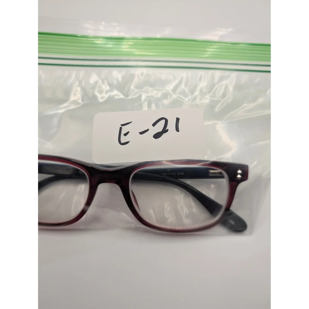 Ernest Hemingway 4817 Eyeglasses Burgundy Black 48-17-135 RCB Mens Womens